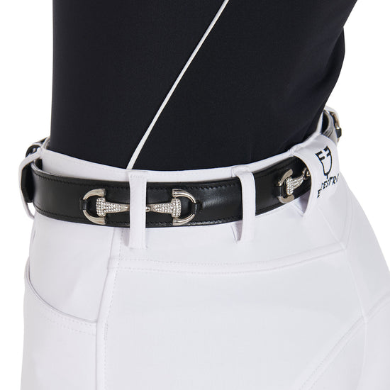 equestrian belt with bling