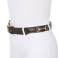 equestrian belt with diamonds