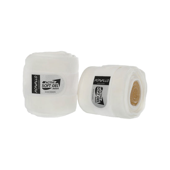 Acavallo Fleece Gel Elastic Bandages - Pair