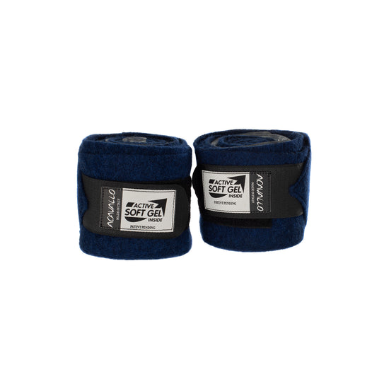 Virgin Wool & Gel Bandages - Pair