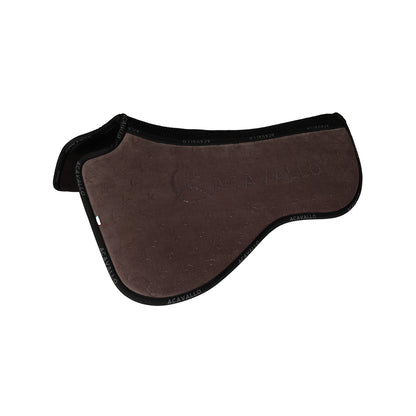 Louvre Memory Foam Dressage Half Pad with Shaped Wither and 3D Spacer Spine