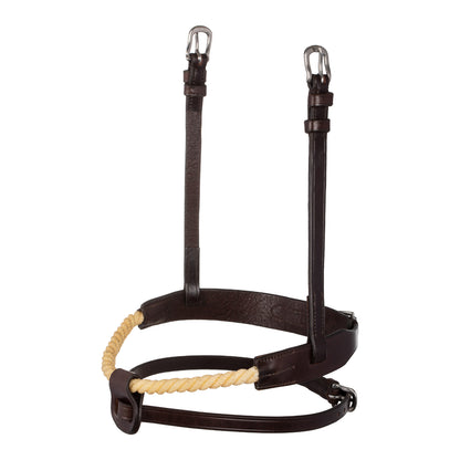 Rope noseband with removable flash strap
