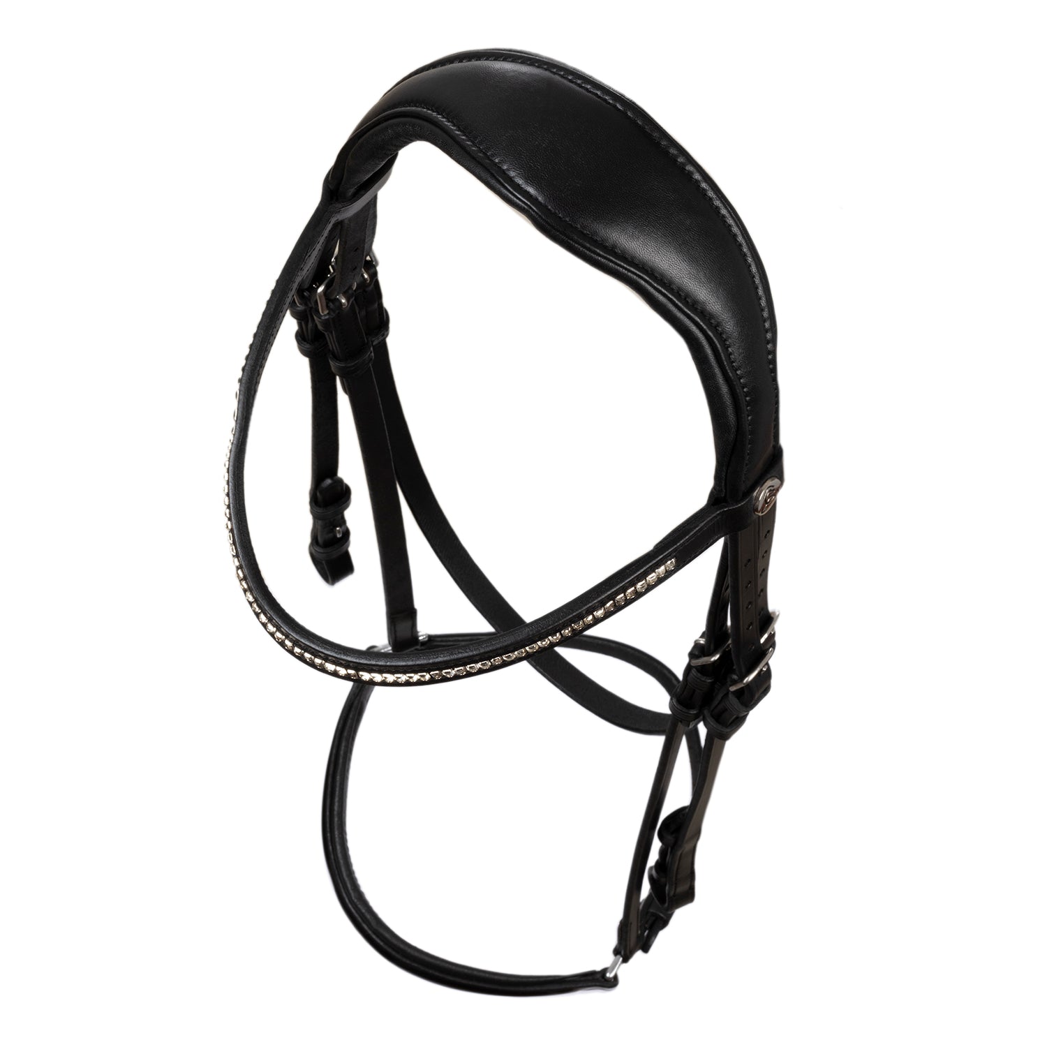 Anatomic drop noseband bridle