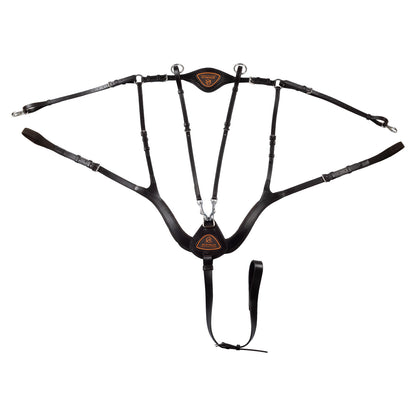 Brown 5 point breastplate