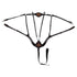 Brown 5 point breastplate