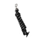 Nylon Braided Lead Rope with Leather Termination