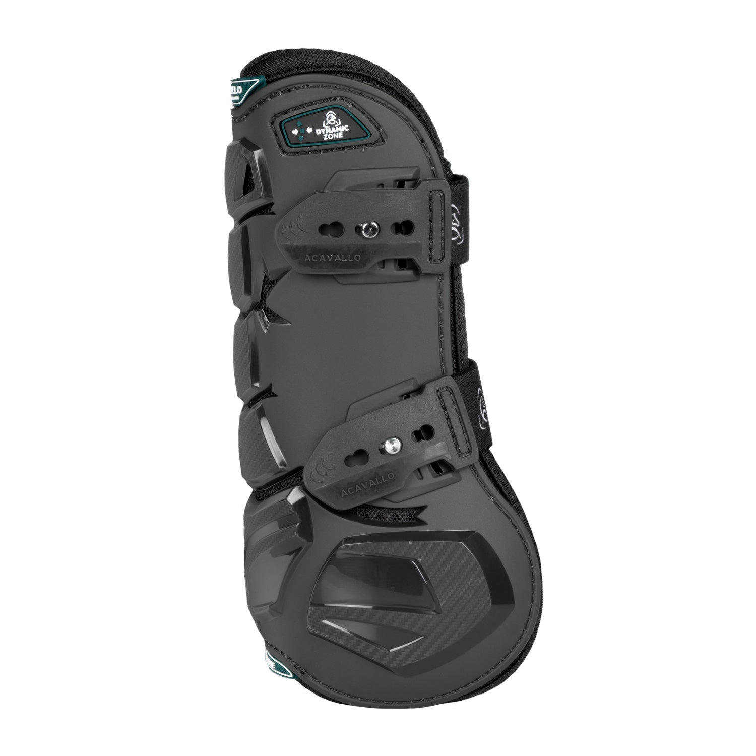 Horse tendon boots with ventilation channels and airflow
