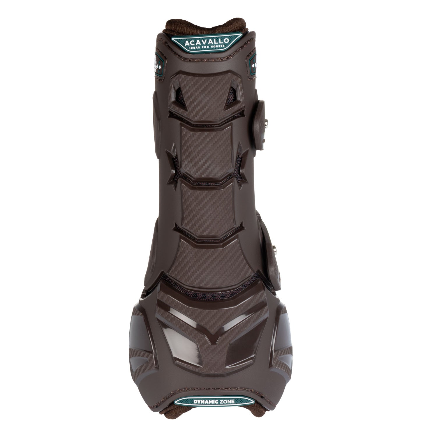 Lightweight breathable tendon boots for jumping horses