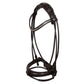 Dressage bridle with poll adjustment