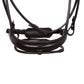 Anatomic dressage bridle in brown leather