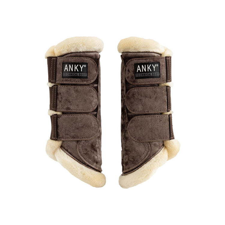 Velvet Brushing Boots for horses