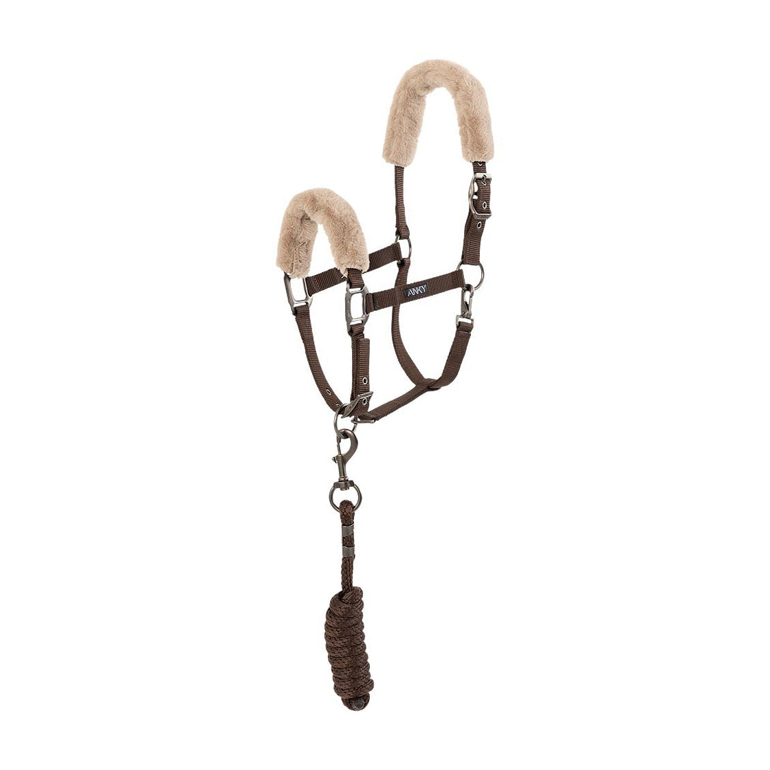 deep taupe horse halter