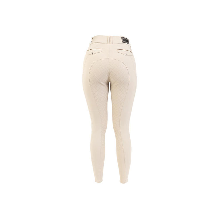 Silicone Grip Breeches in beige