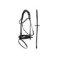 Dressage bridle with poll adjustments