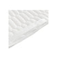 White Saddle Blanket for dressage
