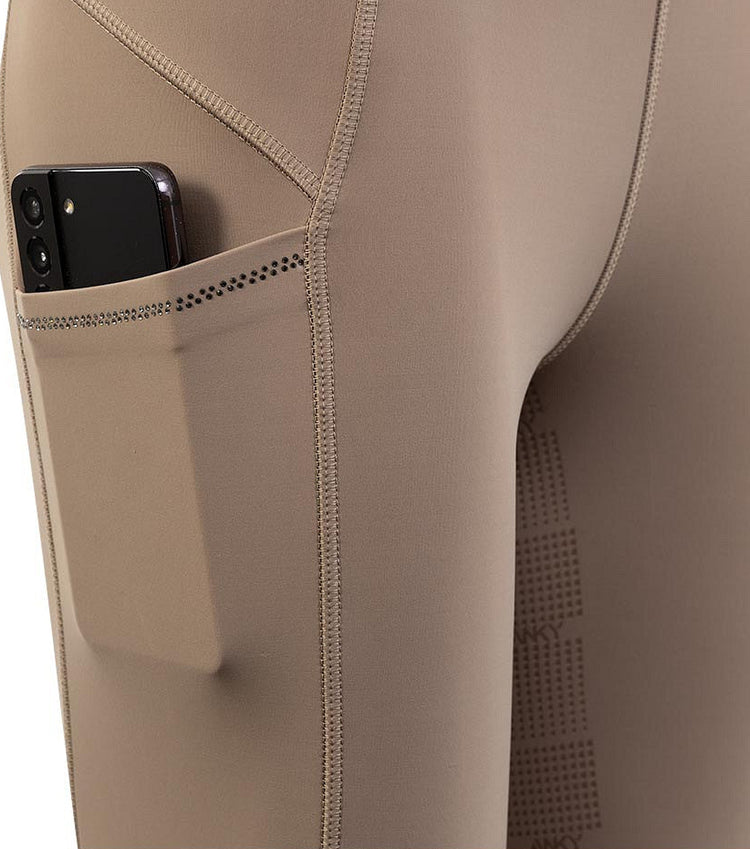 riding tights with phone pocket