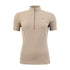 Equestrian short sleeve training shirt beige