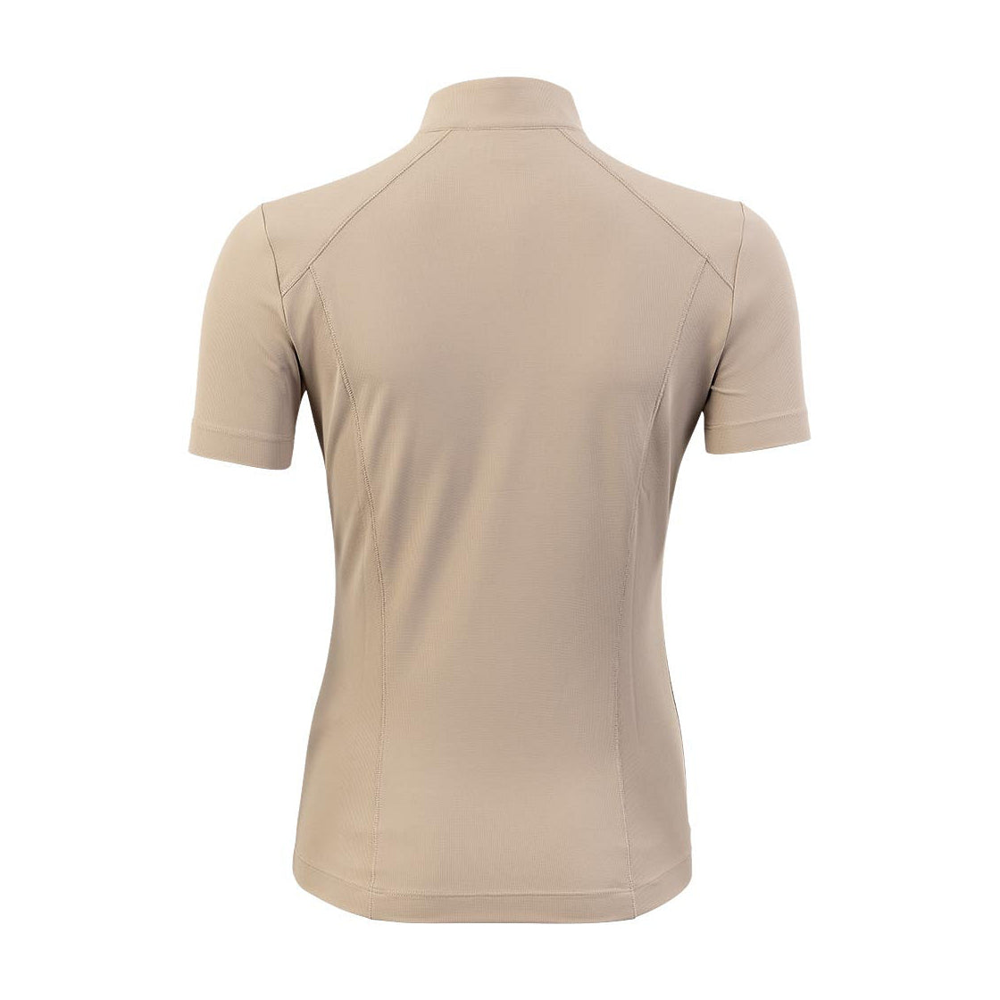 Short sleeve beige base layer equestrians