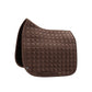 deep taupe dressage saddle pad