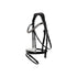 White padded dressage bridle
