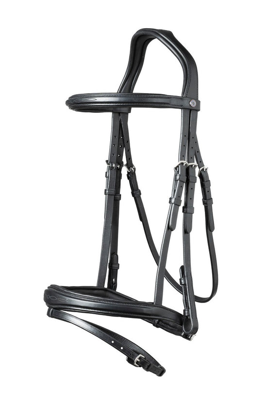 Trust equestrian bridle English noseband