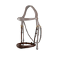 Anatomic noseband without flash strap