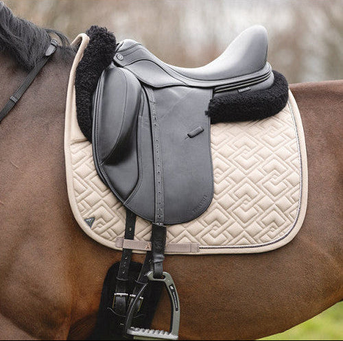 Beige Dressage Saddle Pad