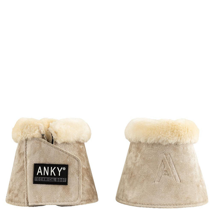 Anky Bell Boots Beige Sheepskin