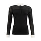 Black long sleeve women&