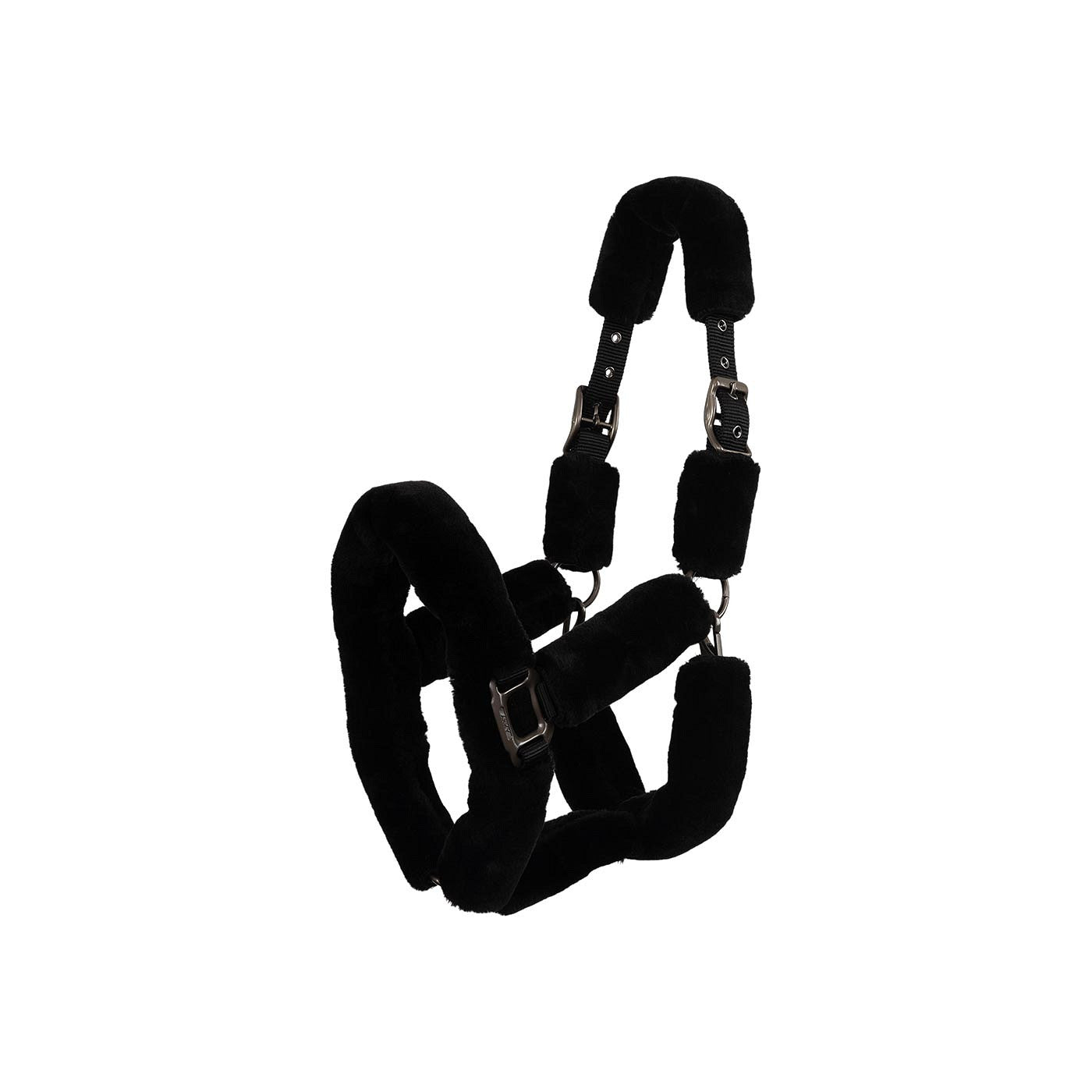 Black Sheepskin Halter