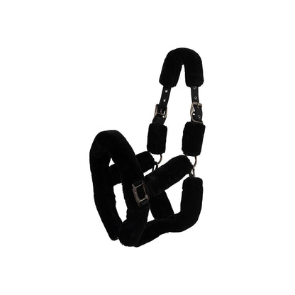 Black Sheepskin Halter
