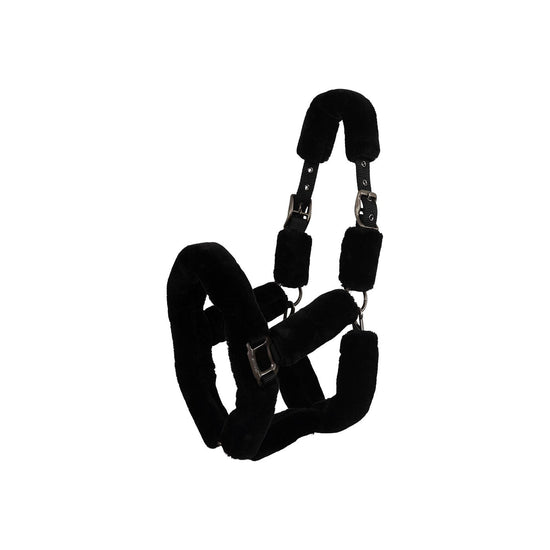 Black Sheepskin Halter