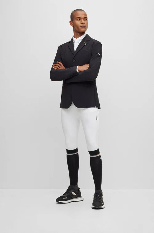 Boss equestrian mens white breeches