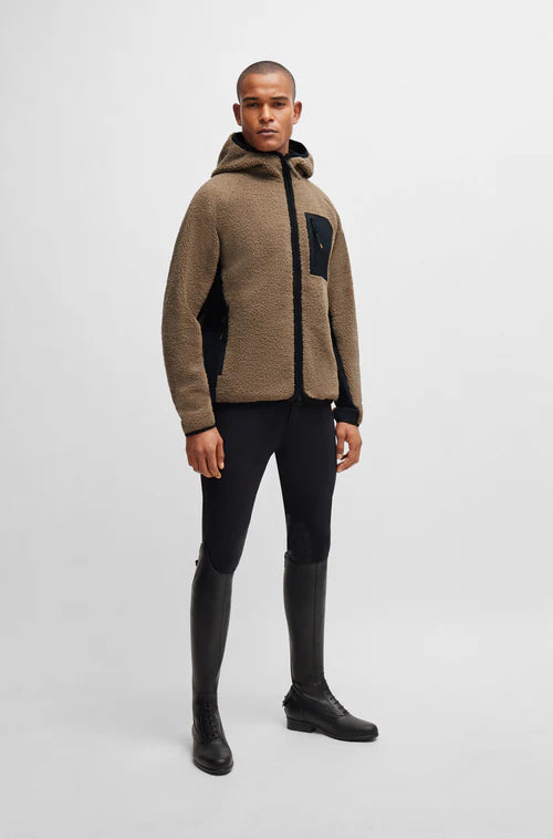 Chaqueta Híbrida Teddy Puffer para Hombre Rusel