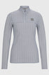 Houndstooth equestrian base layer for women