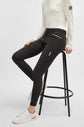 Boss pantalón ecuestre marrón mujer