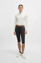 Pantalon femme équitation avec grip marron