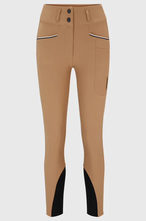 Dark beige knee grip breeches