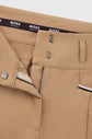 High waist dark tan breeches