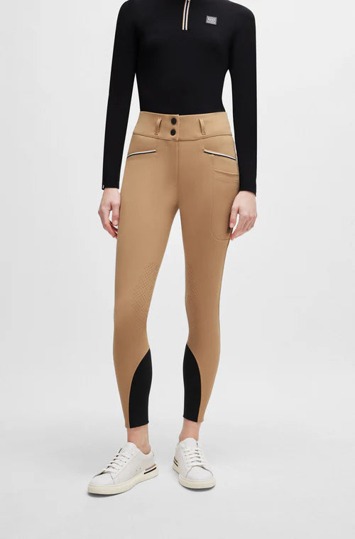 Dark Beige riding breeches for women