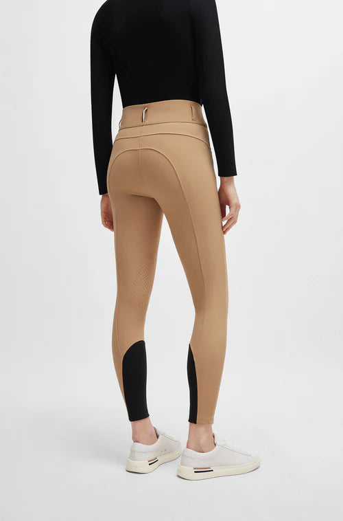 Tan knee grip ladies breeches