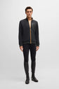 Boss Equestrian Sweat Jacket in Black and brown