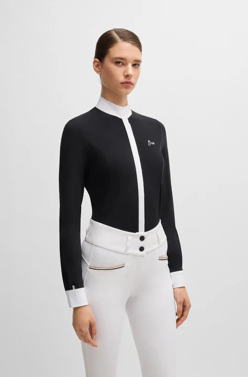 Hugo Boss ladies equestrian show shirt