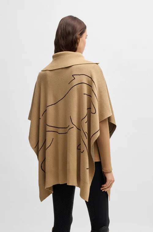 luxury Equestrian winter cape