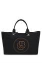 Black Boss Equestrian Tote Bag