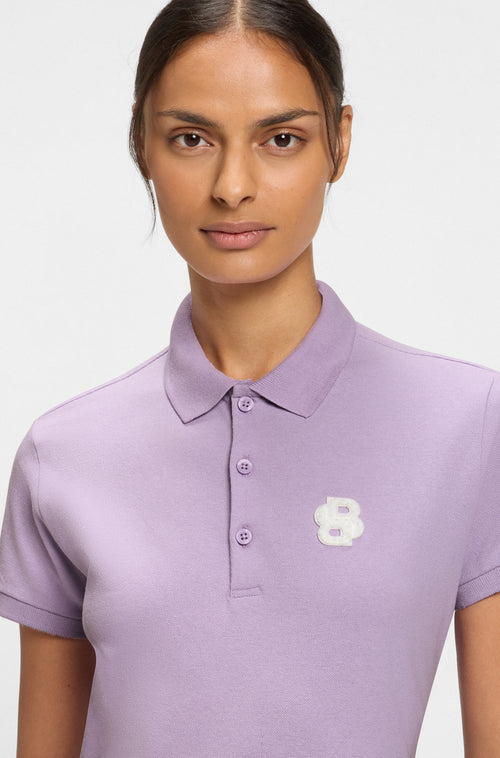 Boss Equestrian Mona Polo Shirt Orchid