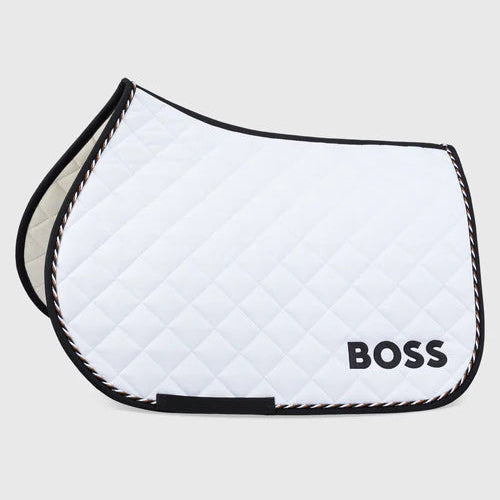 White BOSS Equestrian Jump Pad