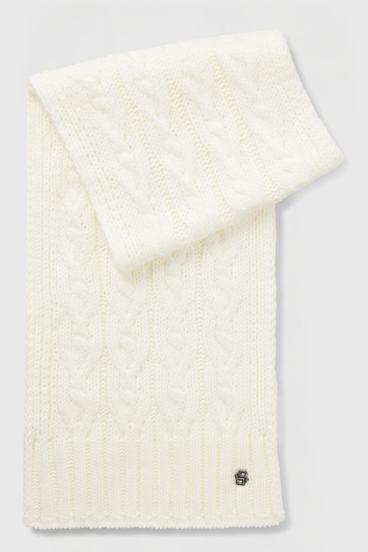 BOSS Equestrian Winter Scarf Bora Cream