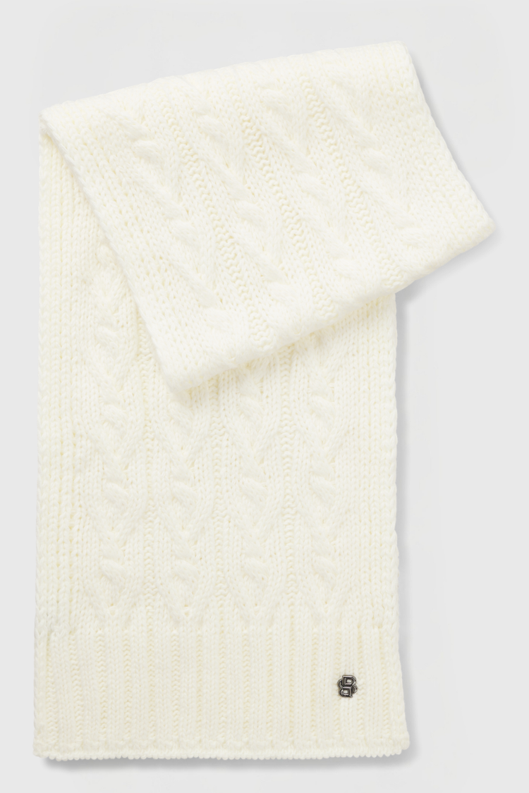 BOSS Equestrian Winter Scarf Bora Cream