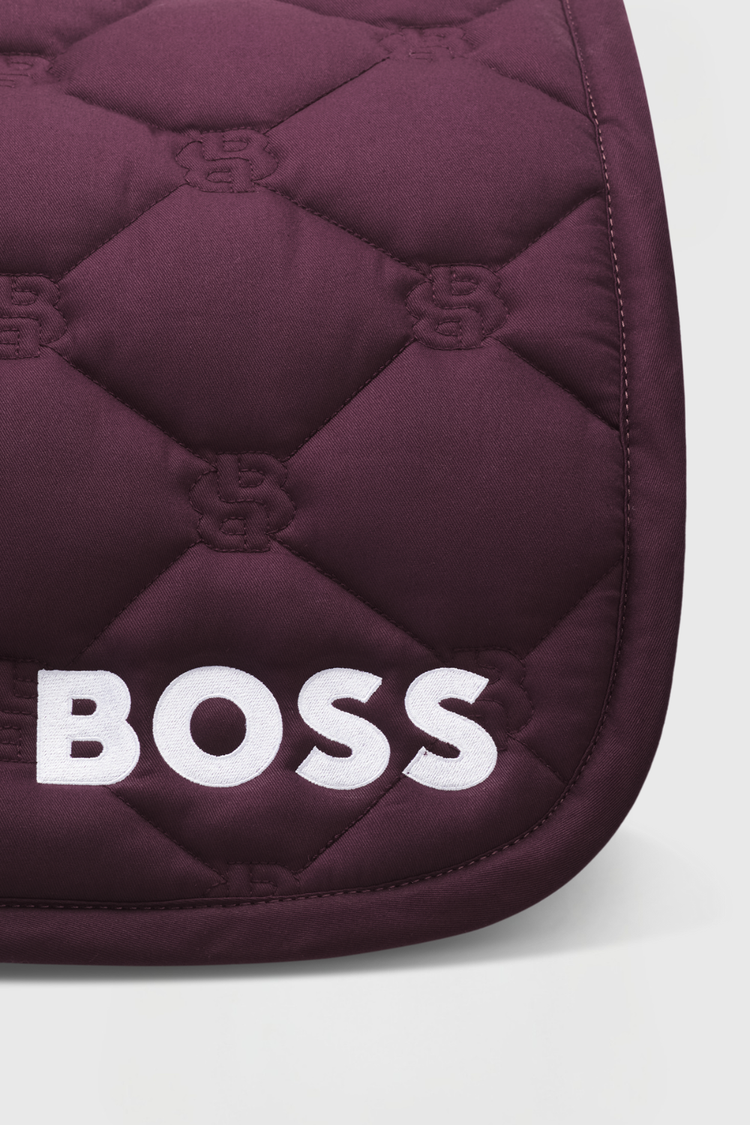 BOSS equestrian purple jumping saddle blanket